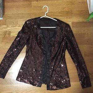 Rachel Zoe sequin jacket