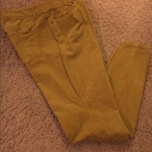 Mustard color pants