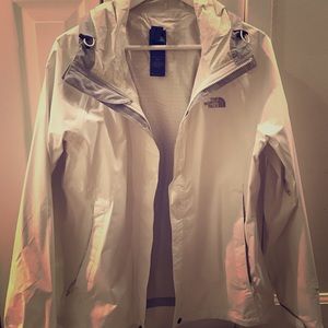 North face rain coat