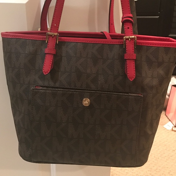 MK Jet Set Signature Tote