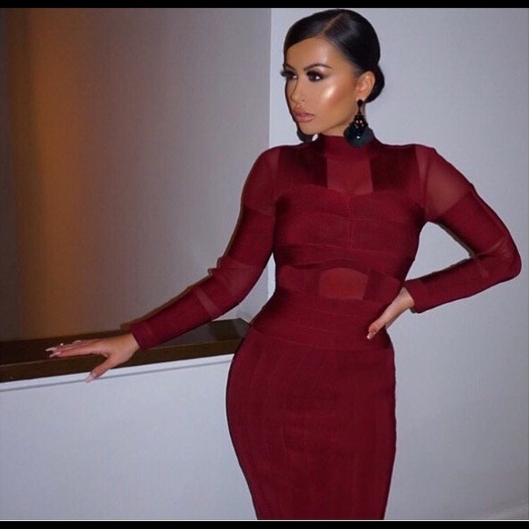 ⬇️FINALE SALE⬇️ Red Bandage Dress