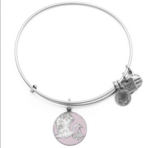 Alex And Ani Special Delivery Pink Bangle