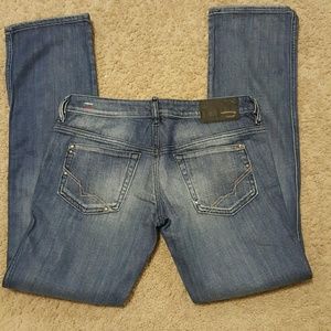 WOMENS AUTHENTIC DIESEL LHELA JEANS SZ 27/30 EUC