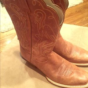 Leather Western Cowgirl Boots