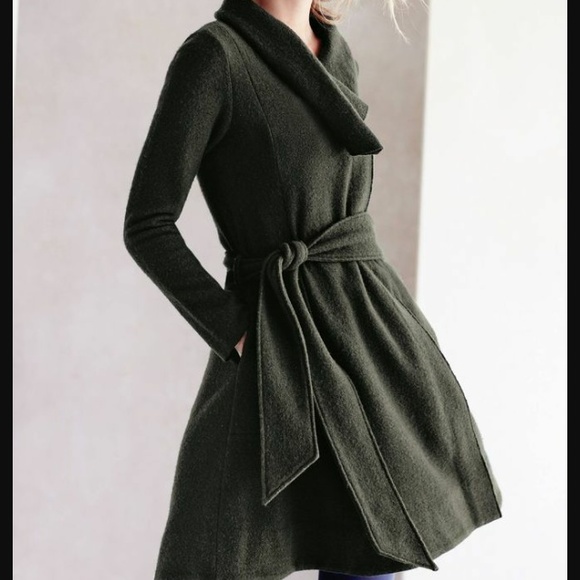 Anthropologie Sparrow Shawled sweater coat xs