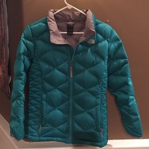 The North Face down jacket
