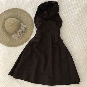 Limited Brown Linen Dress