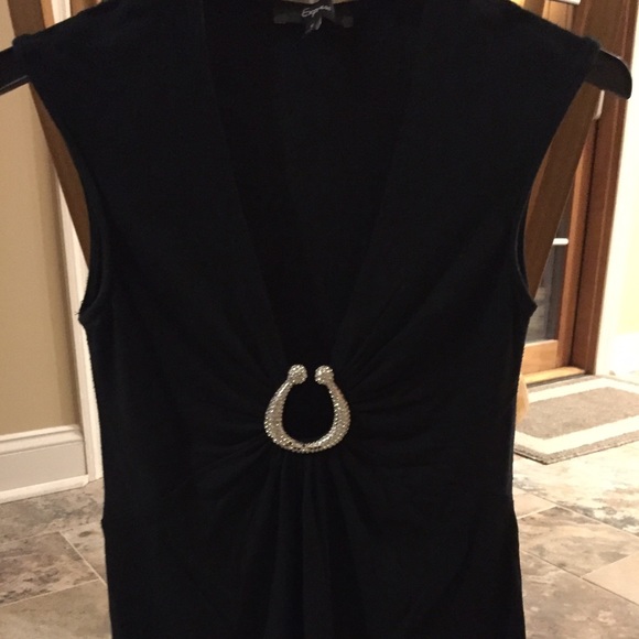 Express Black Dressy Top - Picture 4 of 6