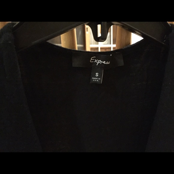 Express Black Dressy Top - Picture 5 of 6