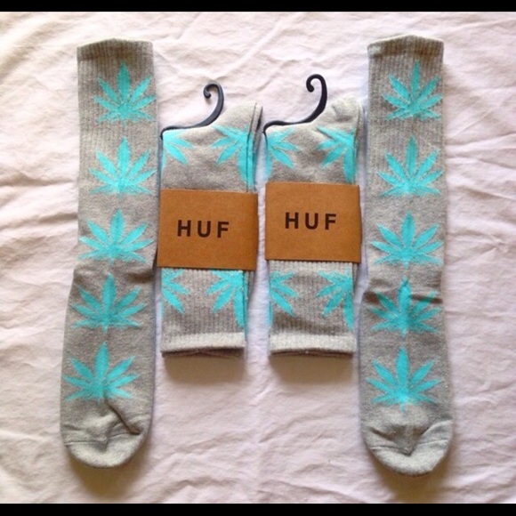 HUF Socks- Tiffany Blue & Grey