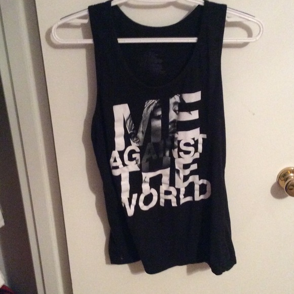 Me against the world tank top