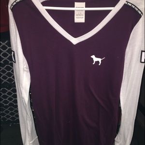 PINK long sleeve tee