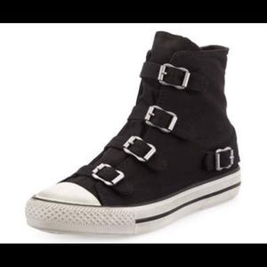 NWT Ash Virgin Black Canvas Sneaker 8