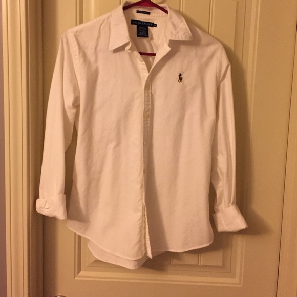 Polo Women's white button down!