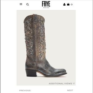 Women's Deborah Studded Frye boot