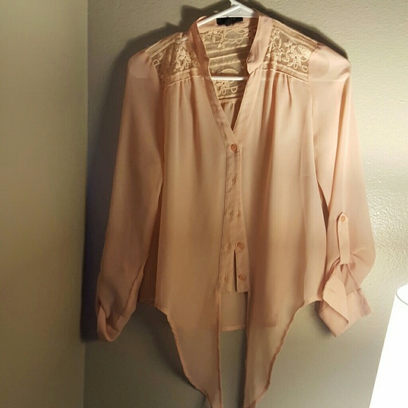 Pastel pink top