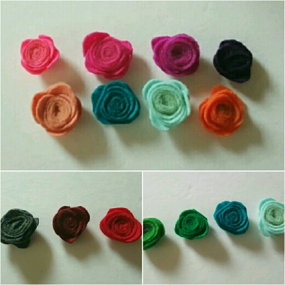 Handmade Felt Lapel Flowers
