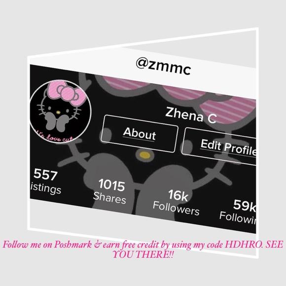 Follow me on Poshmark & Mercari!! Hope to c u there!! 😉😉