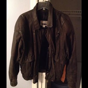 Vintage Pelle Cuir Leather Jacket