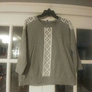 Lace Detail sweater