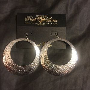 Silver earrings