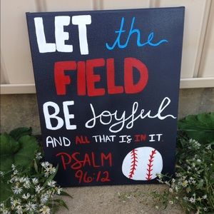 Bible Verse Canvas ✝