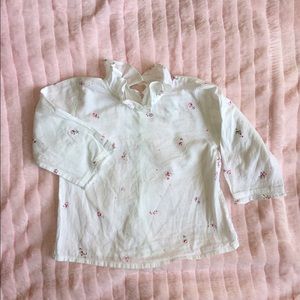 Bonpoint shirt with buttons on back - 6 months