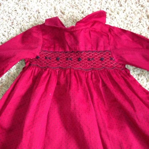🌸Carters red cotton dress 🌸 - Picture 1 of 4