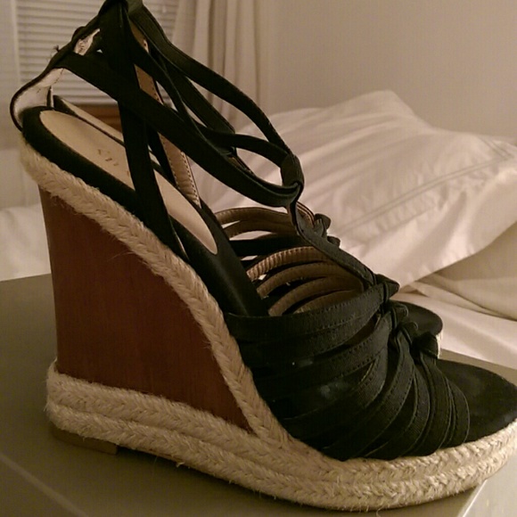 Levity platform sandals, size 8