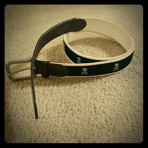 Skull belt mens 34