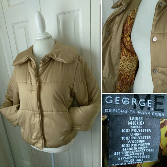 Soft beige puffer jacket-reduced