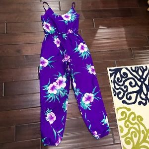 Floral jumpsuit
