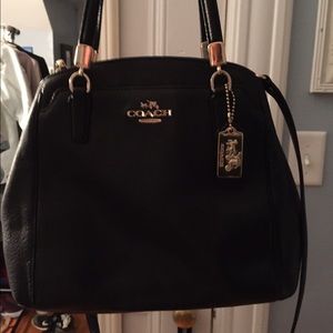 Coach cross body bag with handles