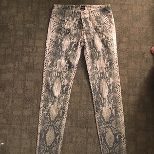 Victoria Secret Snake Skin Jeans!!!!!
