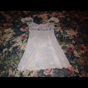 Exclusive Of Decorations Sequined Sheer  Lingerie