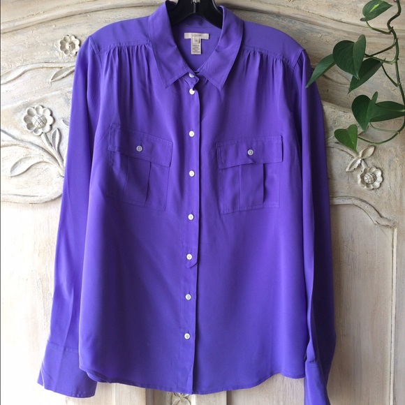 J.Crew Silk Blouse