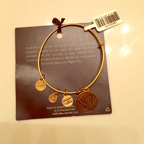 Alex and Ani Gold bracelet