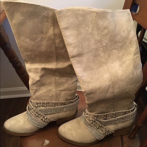 Embellished boots