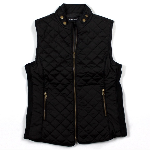 LAST ONE! Quilted Sleeveless Vest - Picture 3 of 6