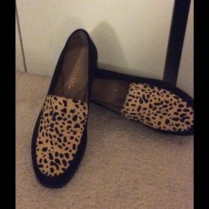 Cheetah Print Loafers