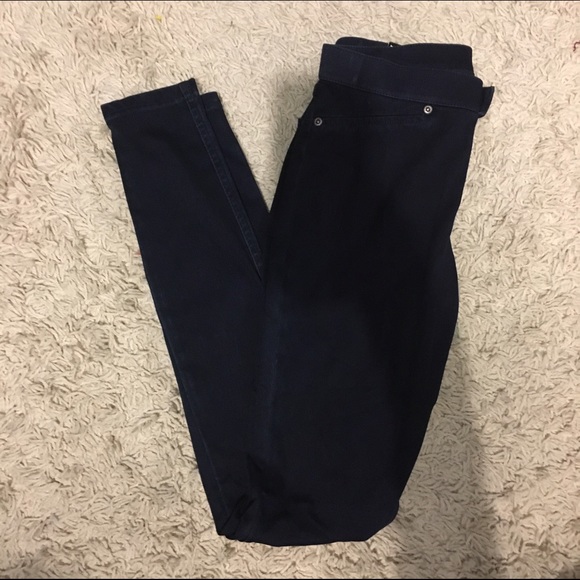 Hue Dark Blue Jeggings