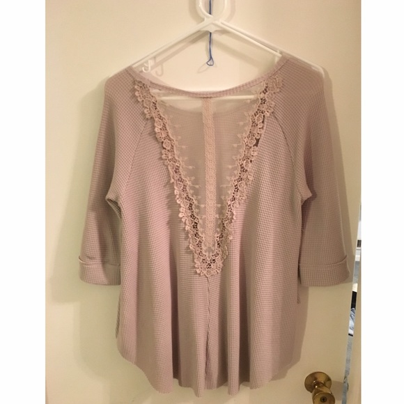 Free People Lace Back Thermal - Picture 2 of 3