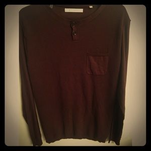 7 Diamonds Henley lightweight Sweater
