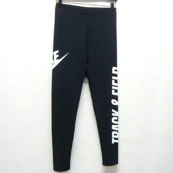 Nike track and field logo women legging