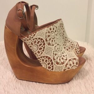 Jeffrey Campbell Wooden Wedges