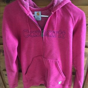 Carhartt zip up hoodie