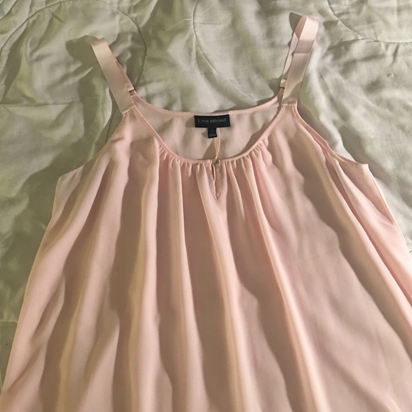 Rose colored Lane Bryant cami. NWOT