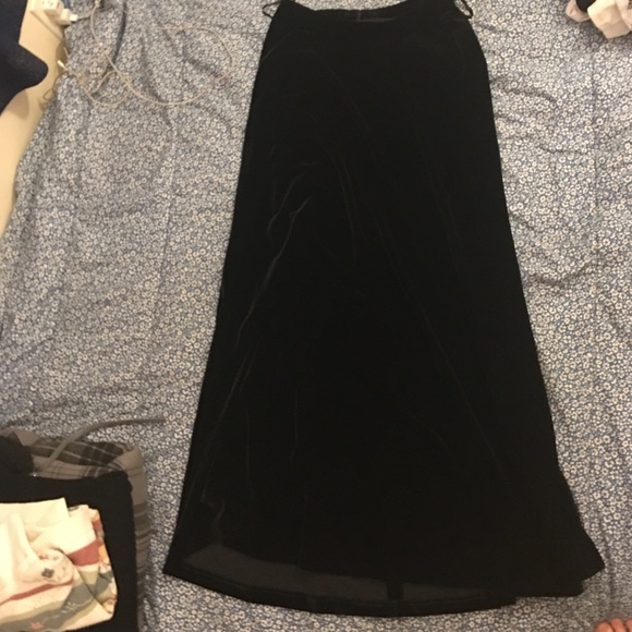 Alex Velvet A-Line Skirt
