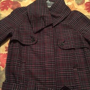 PLAID JACKET