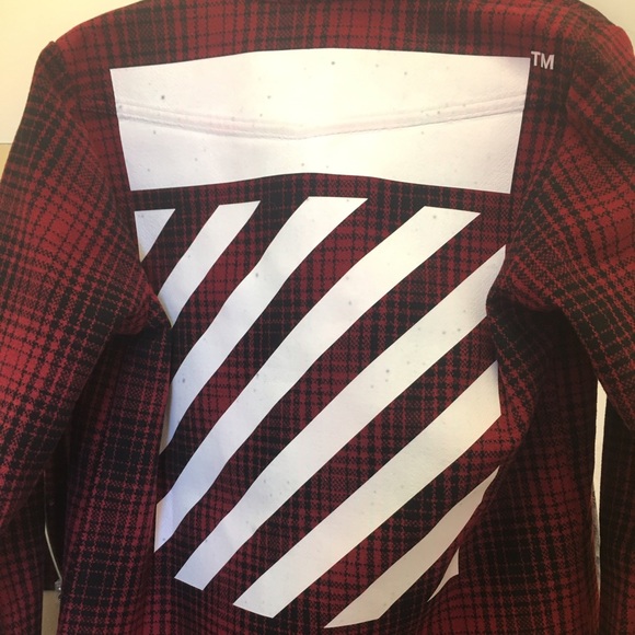 Off-White checked shirt - Picture 4 of 4